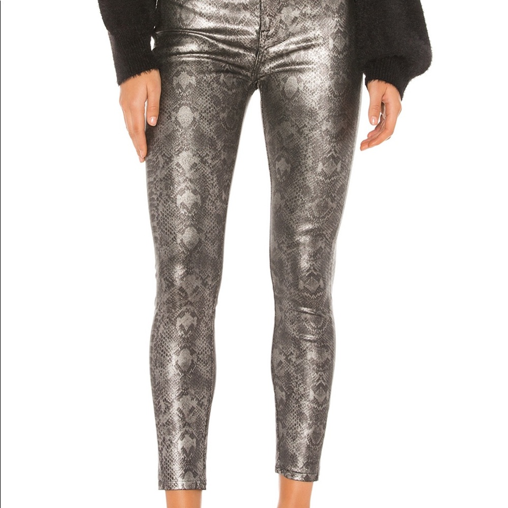 NWT 7 for All Mankind Python print jeans